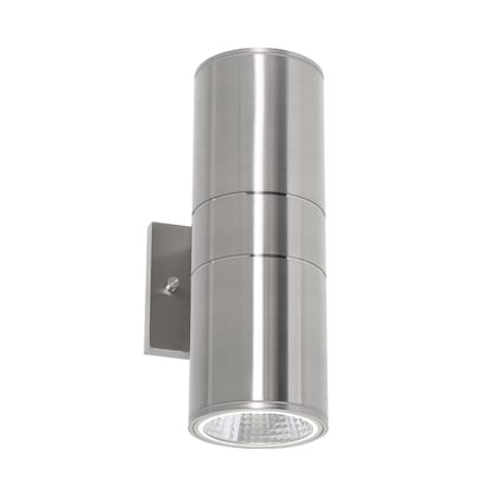 Afx Everly 12-in. Outdoor LED Wall Sconce, Adjustable CCT, Satin Nickel EVYW070418LAJMVSN
